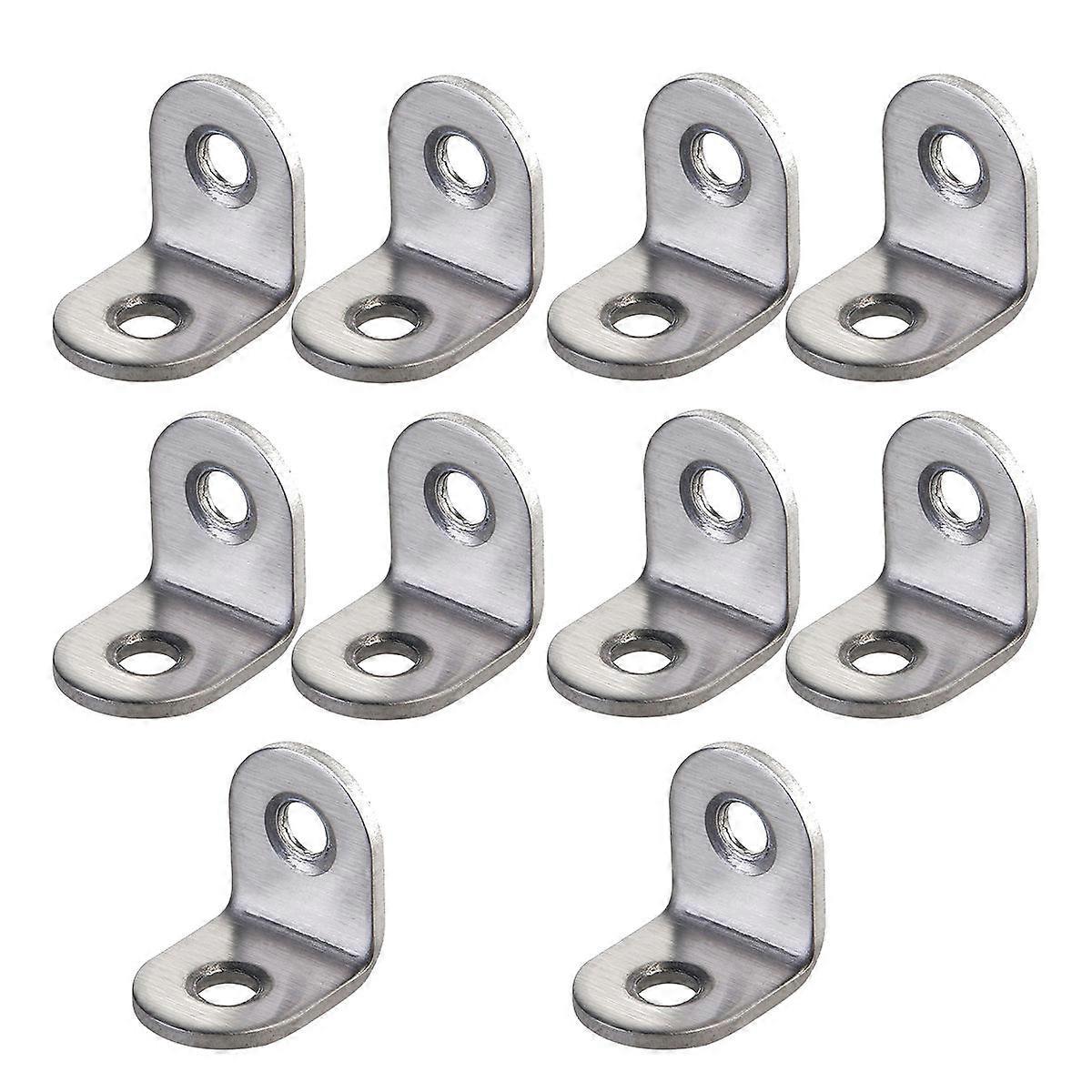 Metal 90 Degree Angle Brackets for Furniture 20Pcs with Screws Set