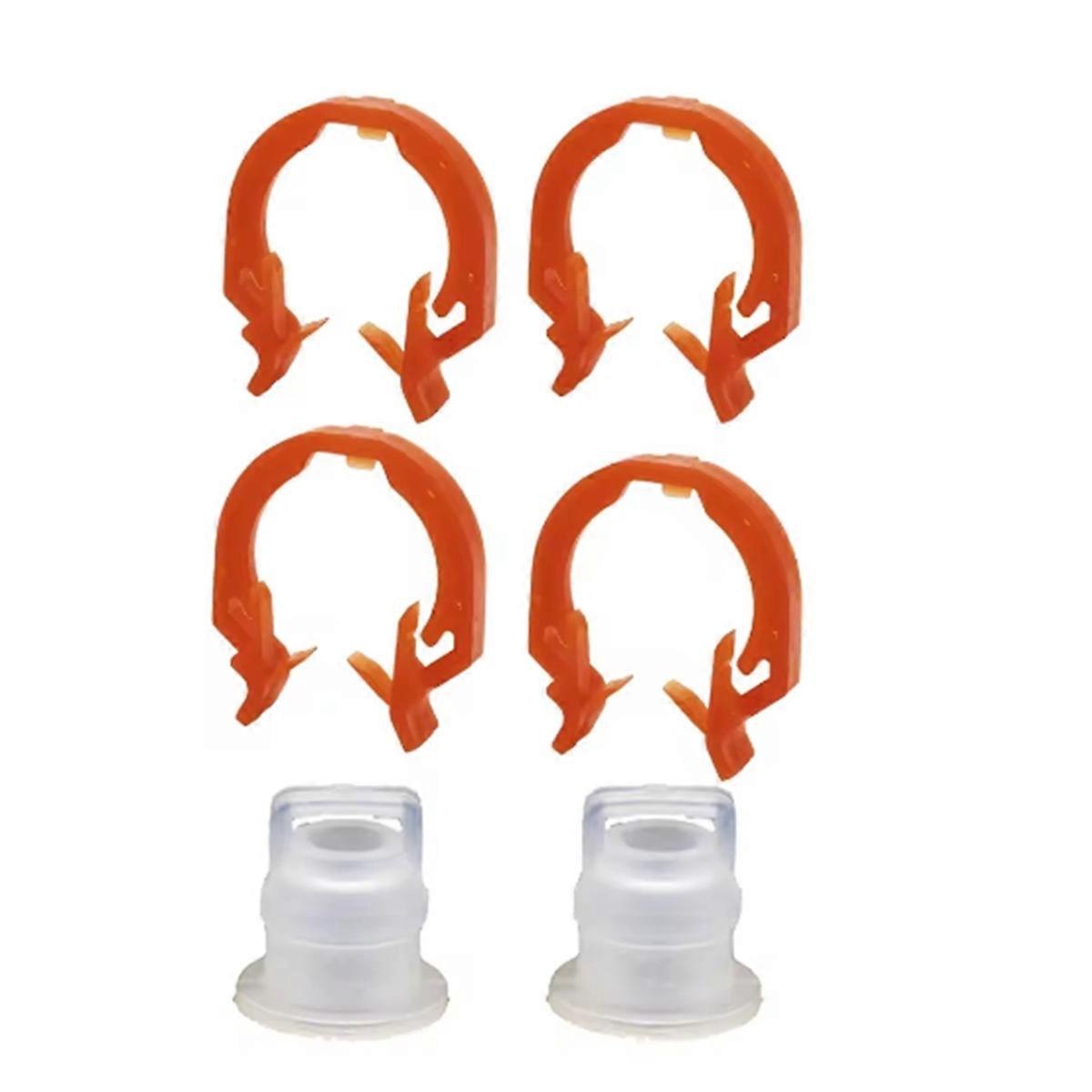 6Pcs Retainer Clip for Transfer Case Shift Cable Fastener Shifter Linkage 68018106AA