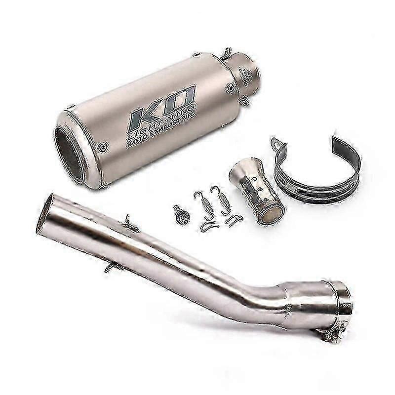 For 1998-2003 Yamaha R1 Yzf-r1 Motorcycle Exhaust Pipe Mid Pipe 51 Mm Muffler Removable Db Killer Escape Delete Catalyst