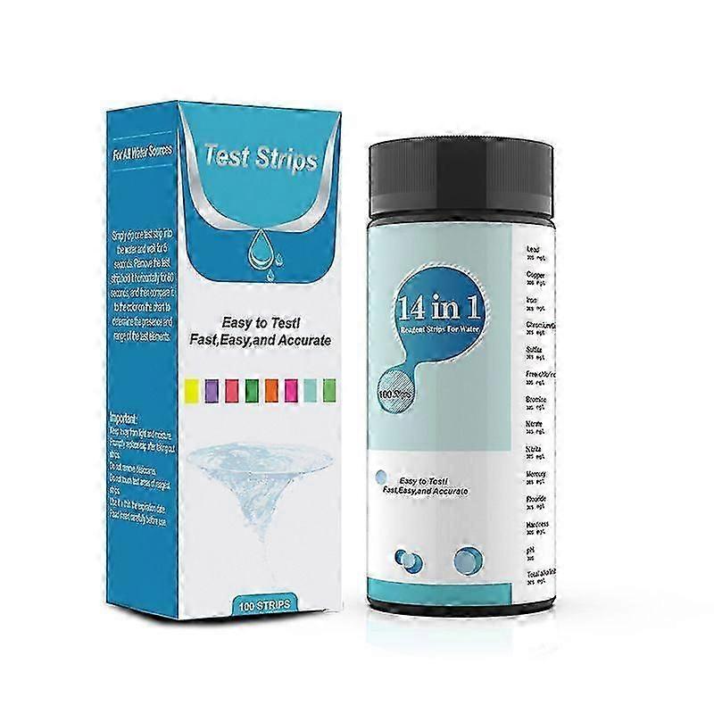 Professional pH Test Strips, 1-14 Range, 50 Strips with Control Card for Water, Soil, and Cosmetics in UK