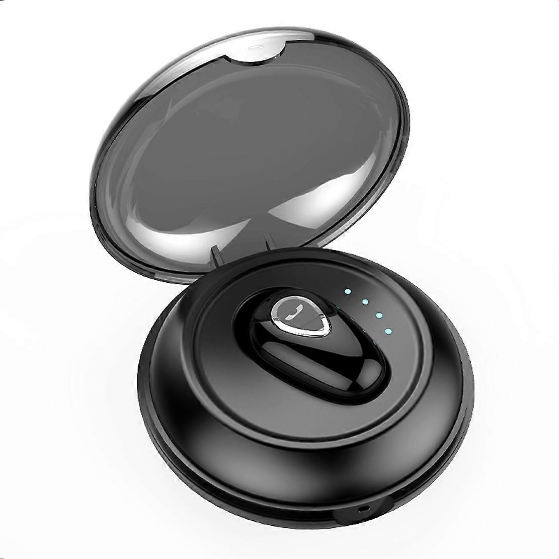 YX01 Single Ear Bluetooth-compatible Headset Wireless Mini Earphone Sports Running with Charging Cas