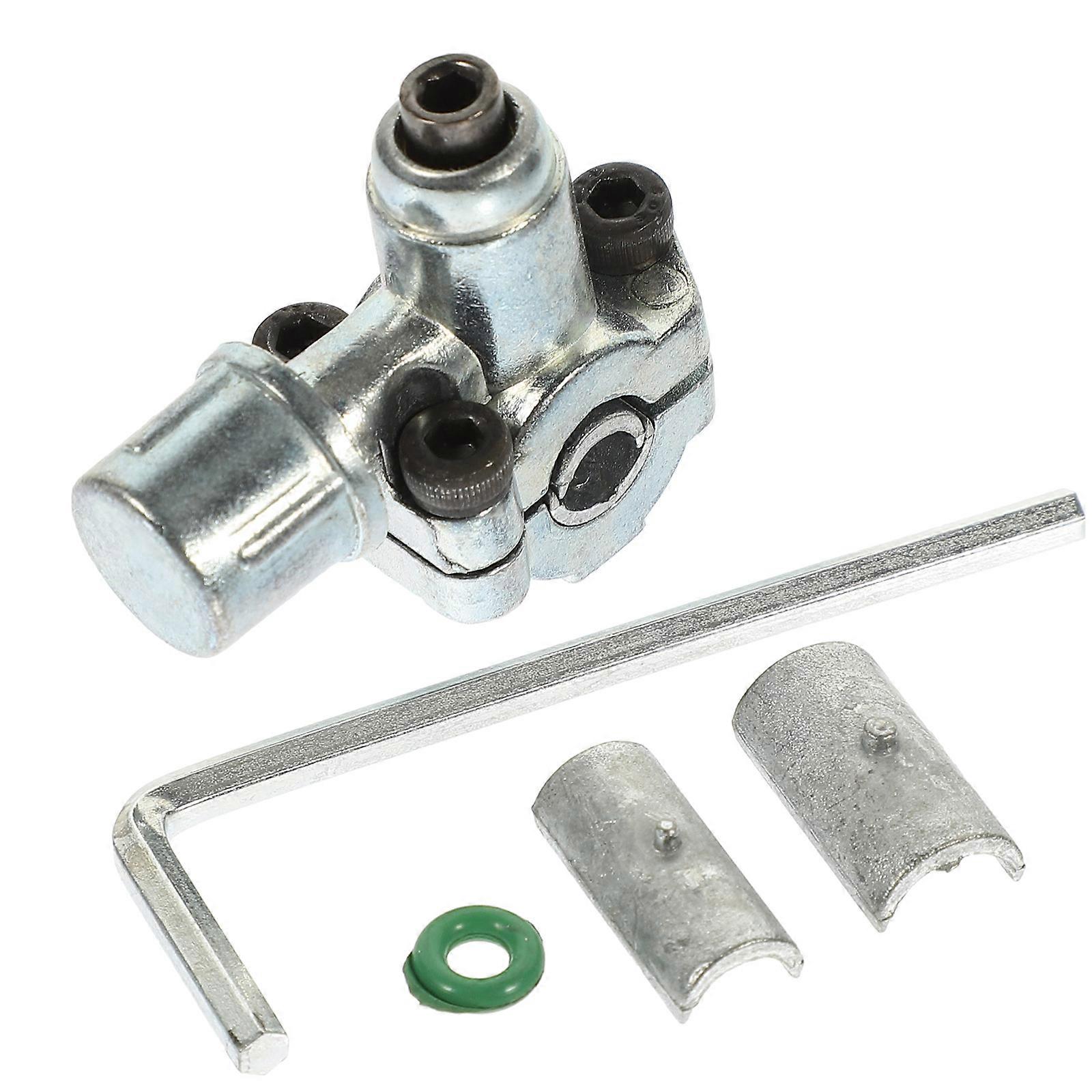 Zinc Alloy Piercing Valve Adjustable Valve for Refrigerator 1Set Durable Material