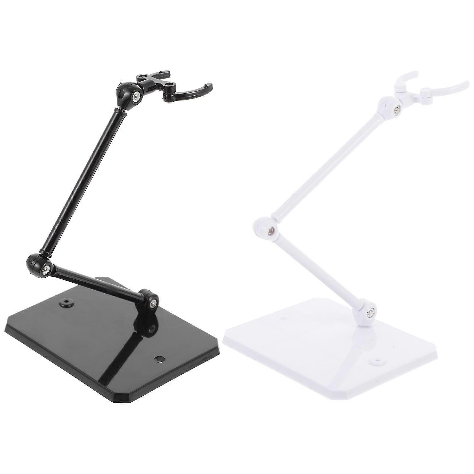 2Pcs Multi-zweck Action Figur Steht Mall Moldel Rack Spielzeug Puppe Display Steht