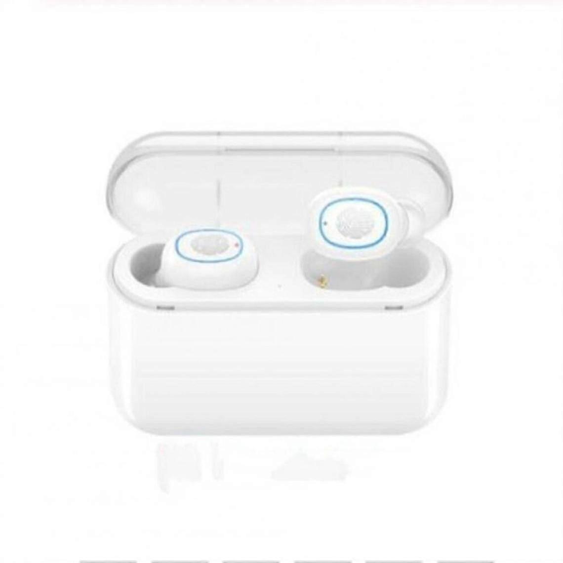 A2 Tws Bluetooth 5.0 Touch Control Master Lava Switch Bluetooth Headset 1500ma White