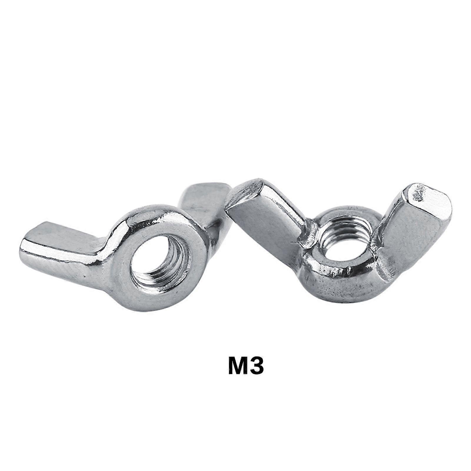 Stainless Steel SS316 Wing Nut Butterfly Nuts Fastener Supply (M3)