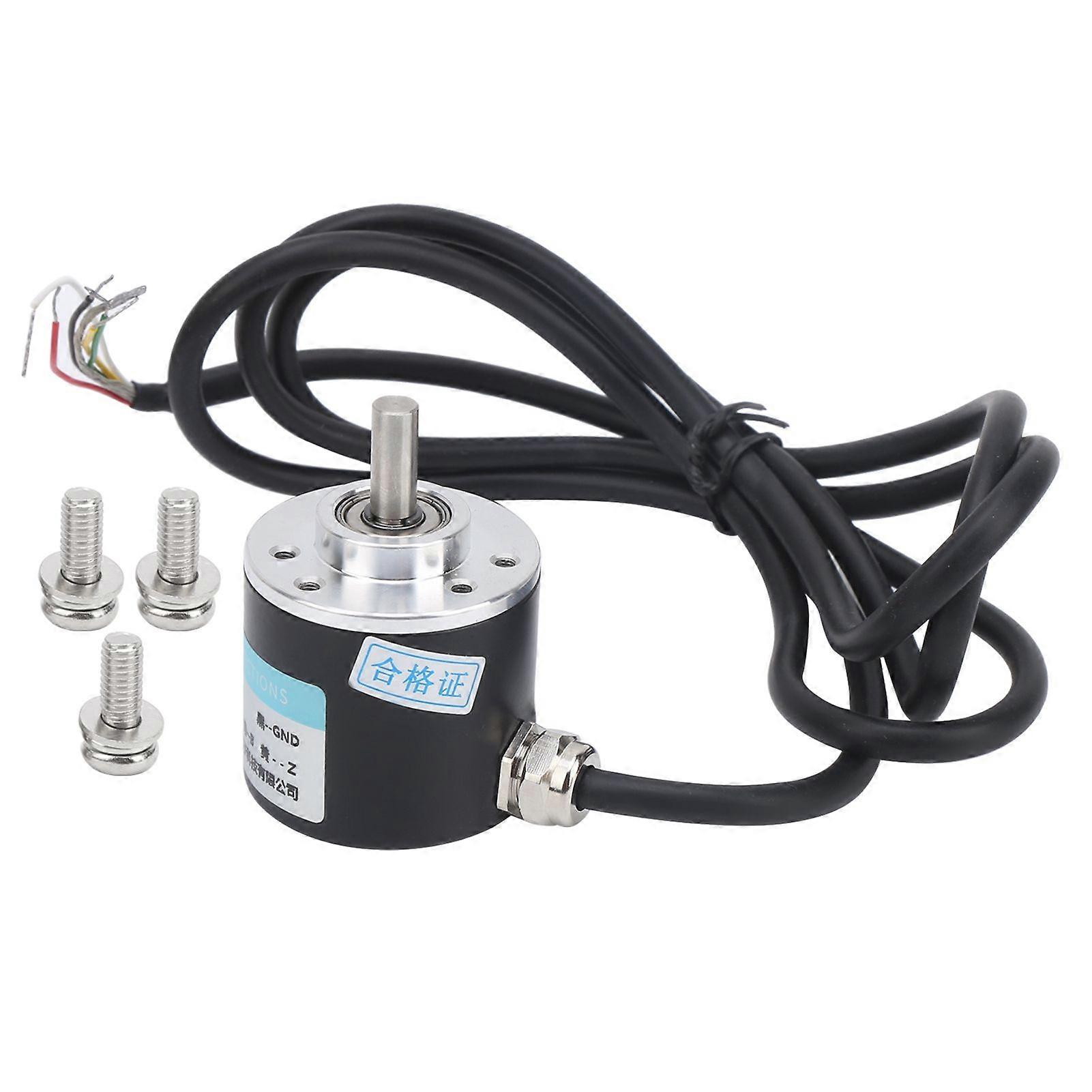 ABZ Encoder Incremental 3Phase στερεός άξονας 6mm μειωτήρες μηχανών εξοπλισμοί DC524VC38S6G51000Z
