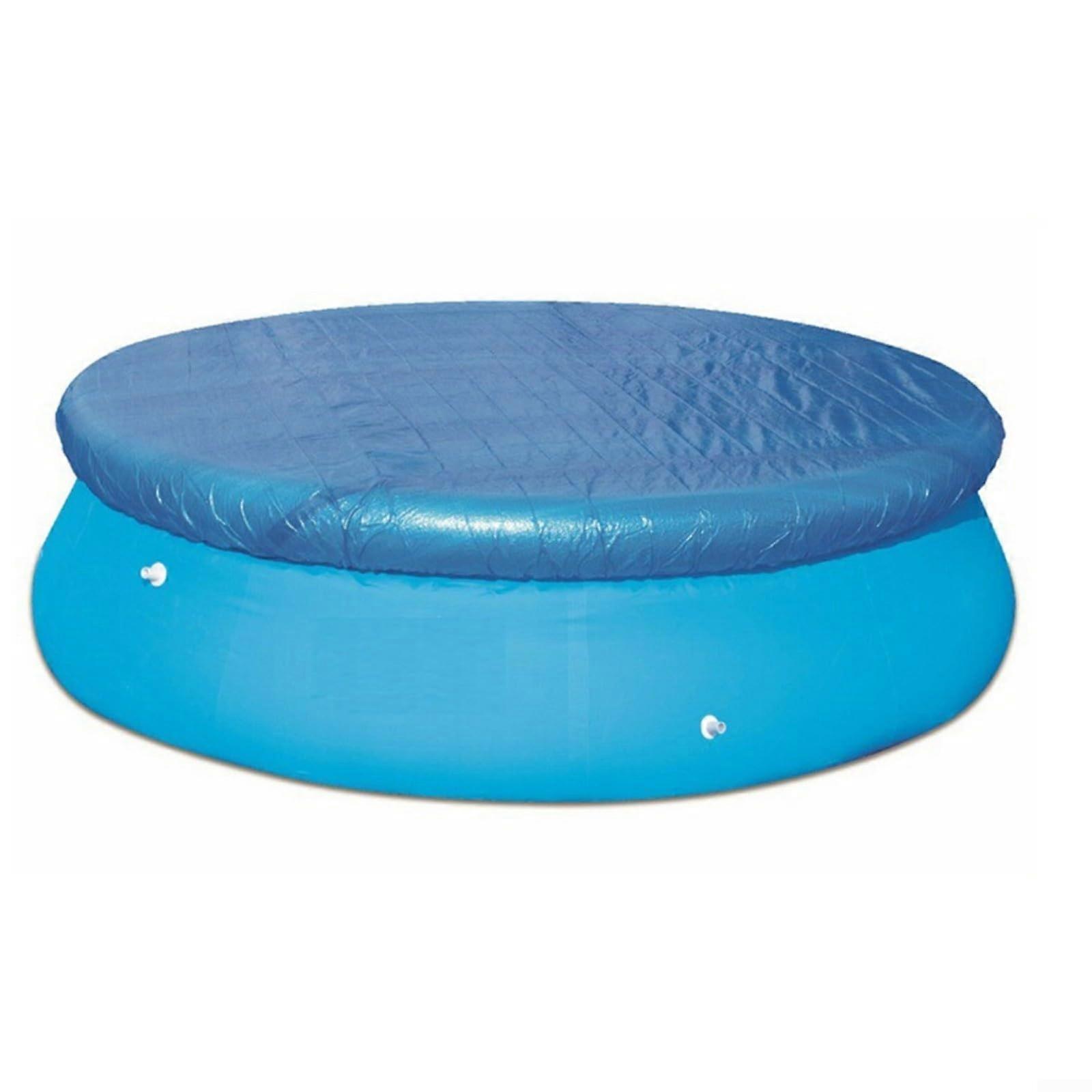 Foldable and Portable Round Pool Cover 8Foot For Round Inflatable Family Pool