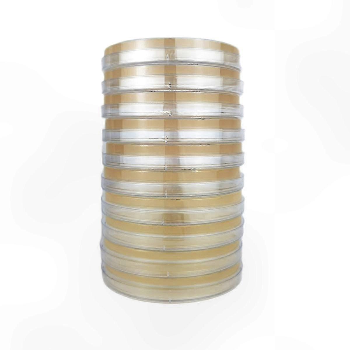 Agar Plates for Mushroom Cultivation, Home Lab Testing & Science Projects, 10-Pack