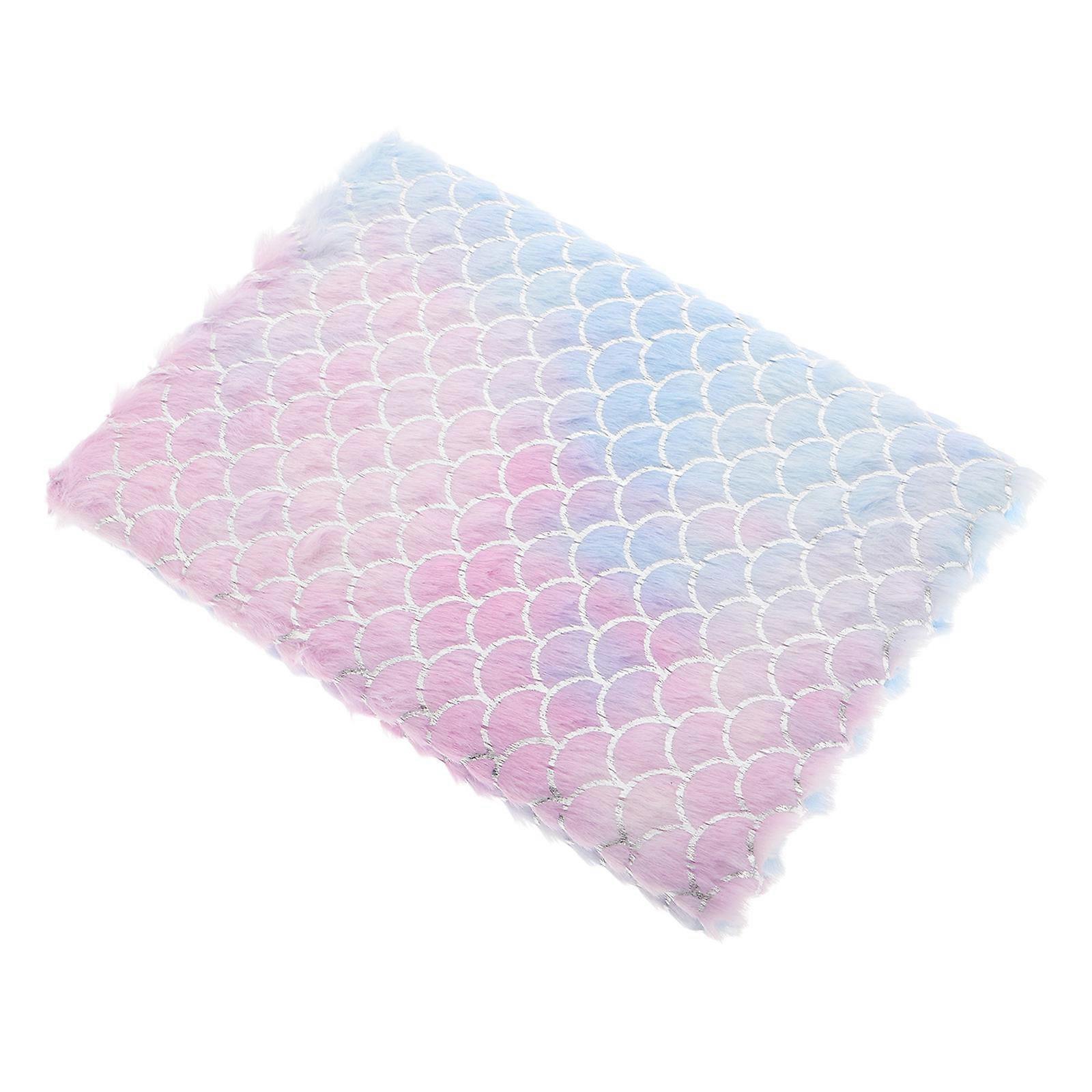 Multi-Use Fluffy Notebook Plush Diary Book for Student Writing 3Pcs