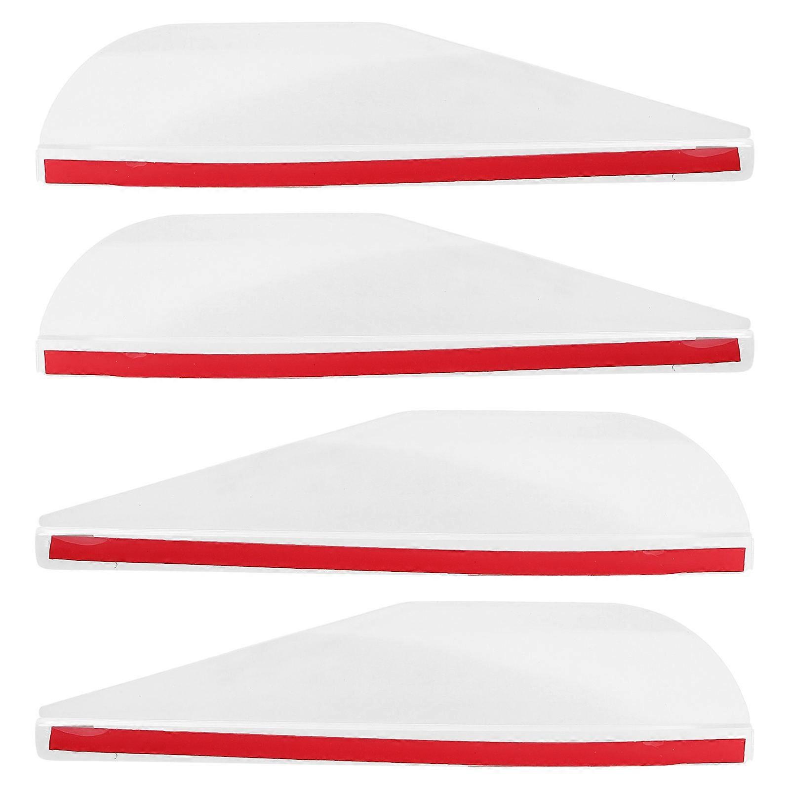 Car Side Mirror Rain Visor Side View Mirror Rain Guards for 8Pcs Clear
