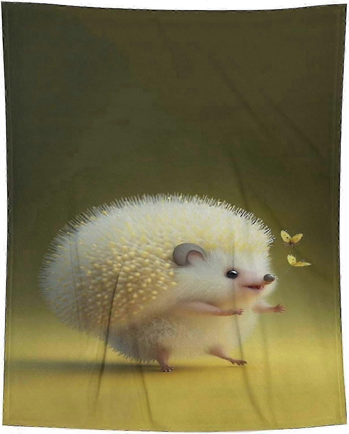 البومة الفانيلا البطانيات يلقي لأريكة ، غرفة نوم ، أريكة ، سفر ، اكسسوارات غرفة نوم رقيق القنفذ-Q / Q1424ids10494