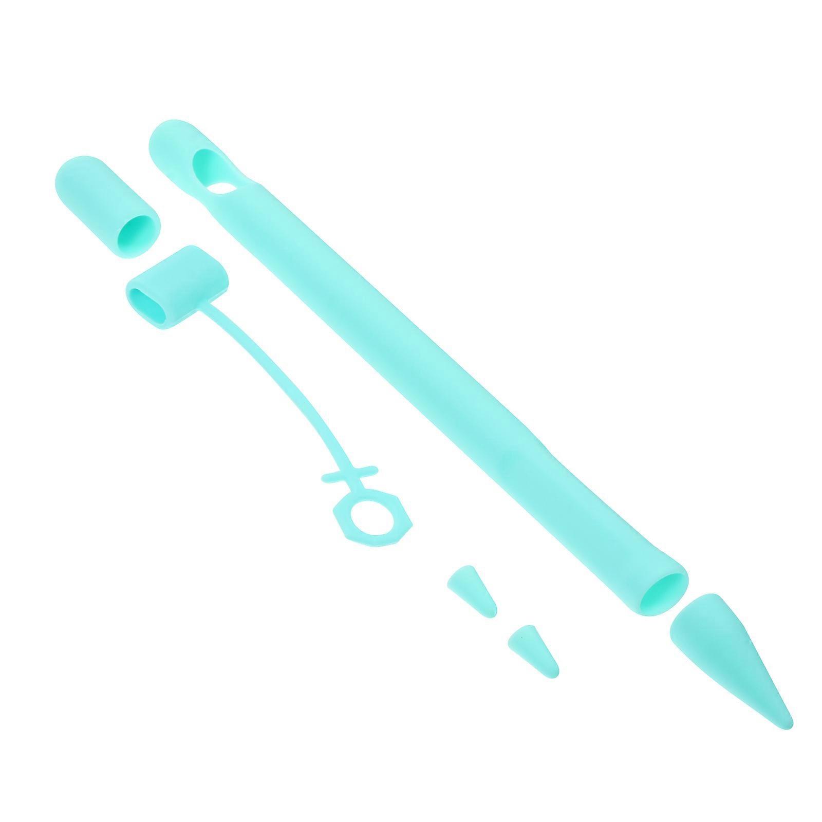 Protective Silicone Stylus Cover Case for Pencil Use Green