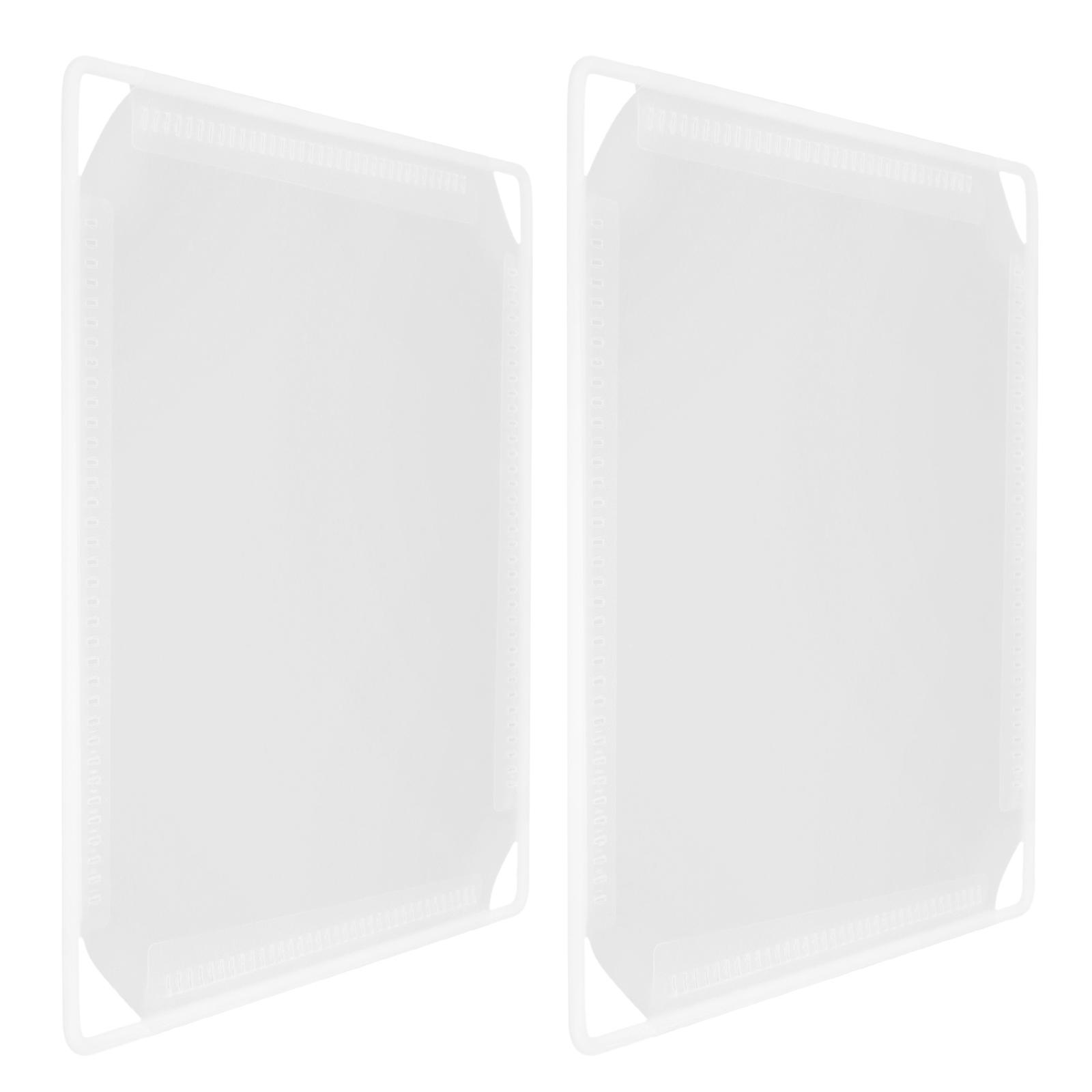 Portable Closet Cube Accessories Plastic Wardrobe Assembly Accessory 2Pcs