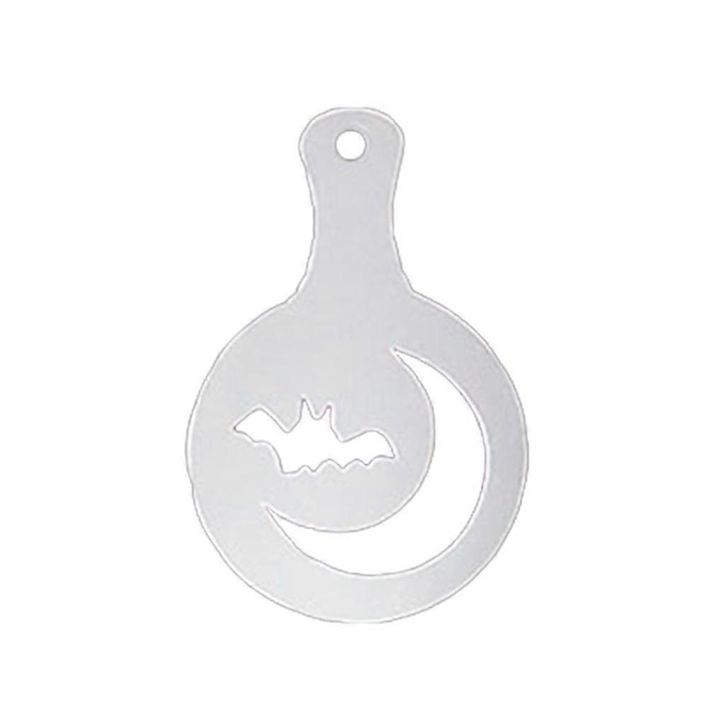 16 Pcs Coffee Template Stencils Square Tools For Decoration Halloween Approx 8 5x8 5x0 1cm