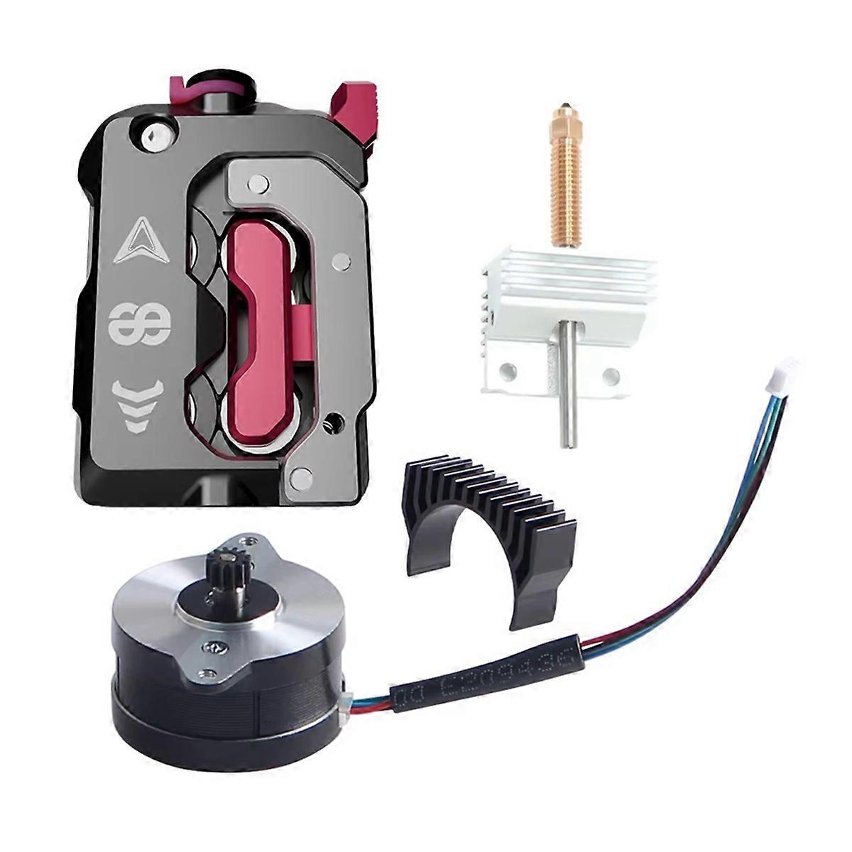 For Extruder with Motor Nozzle Heat Sink Kit for K1 K1C K1 Max 3D Printer Part Upgrade Accessory