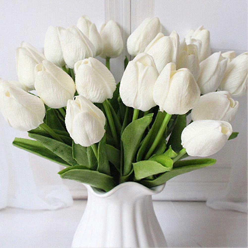 Minglan Simulated PU tulip, high-end PU simulated flower, one artificial decorative flower