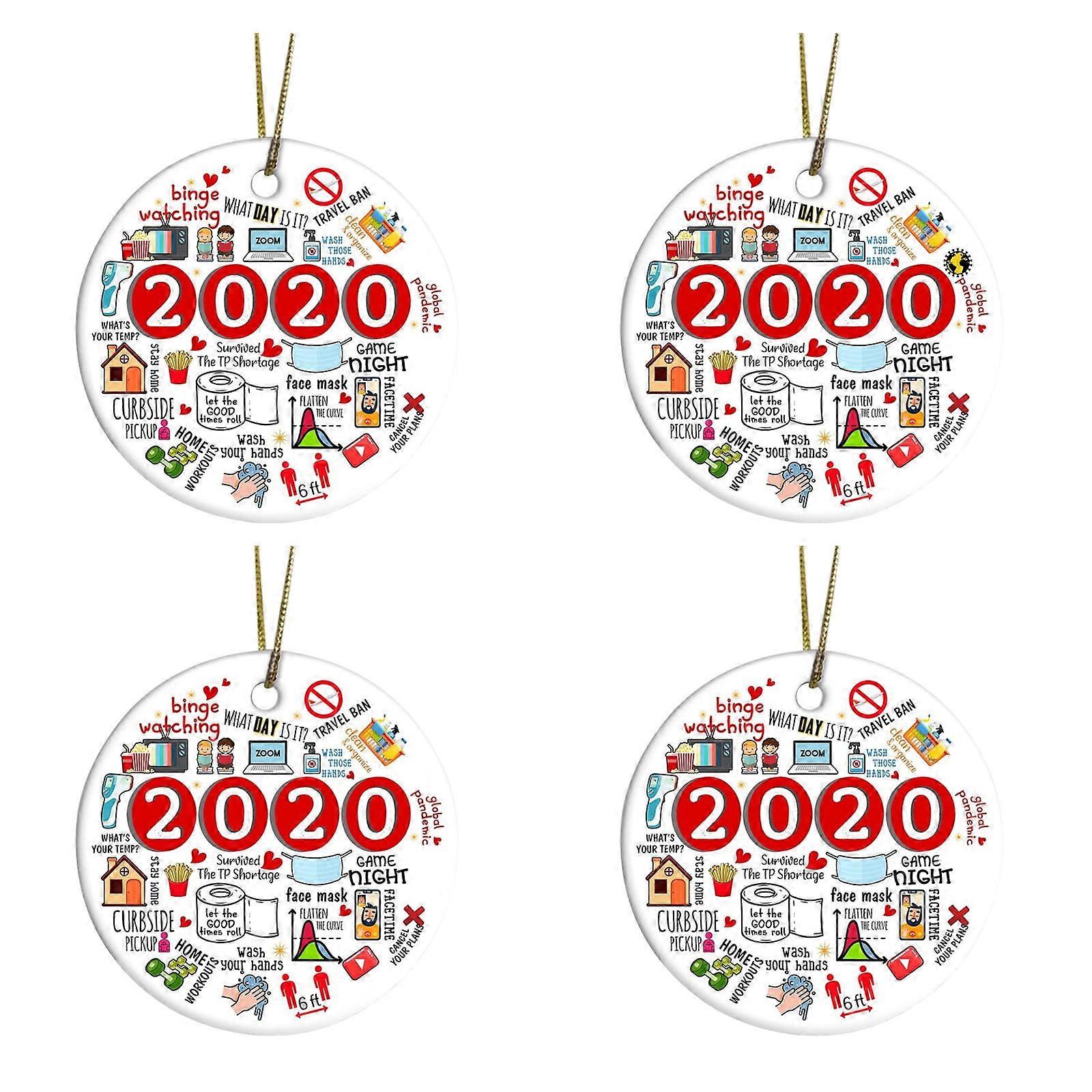 YEHGEQ Hangs,Remembering 2020 Ornament Year of Quarantine Ornament 2020 Christmas Ornament
