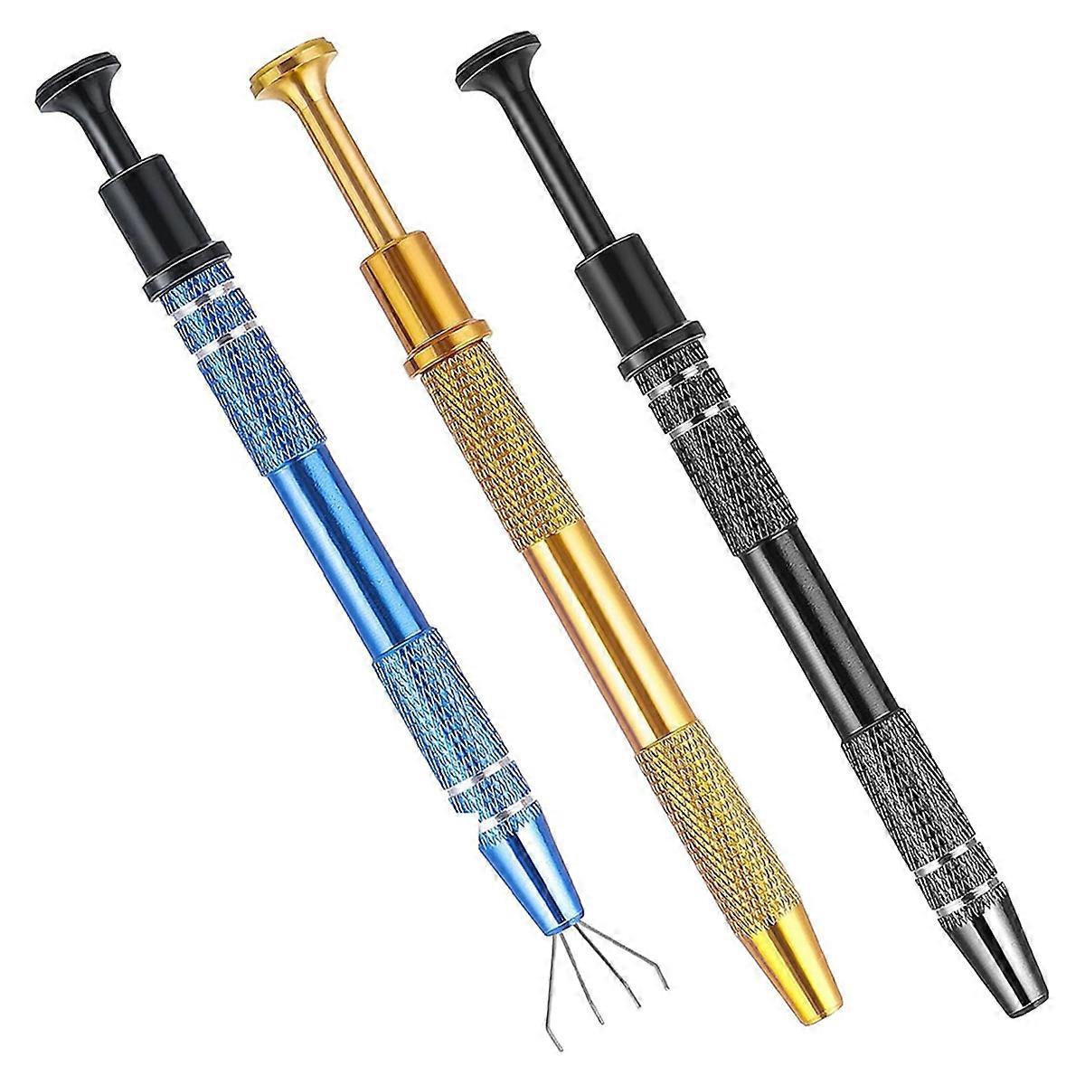 3Pcs Piercing Ball Grabber Tool Set Jeweler'S Pick Up Tools