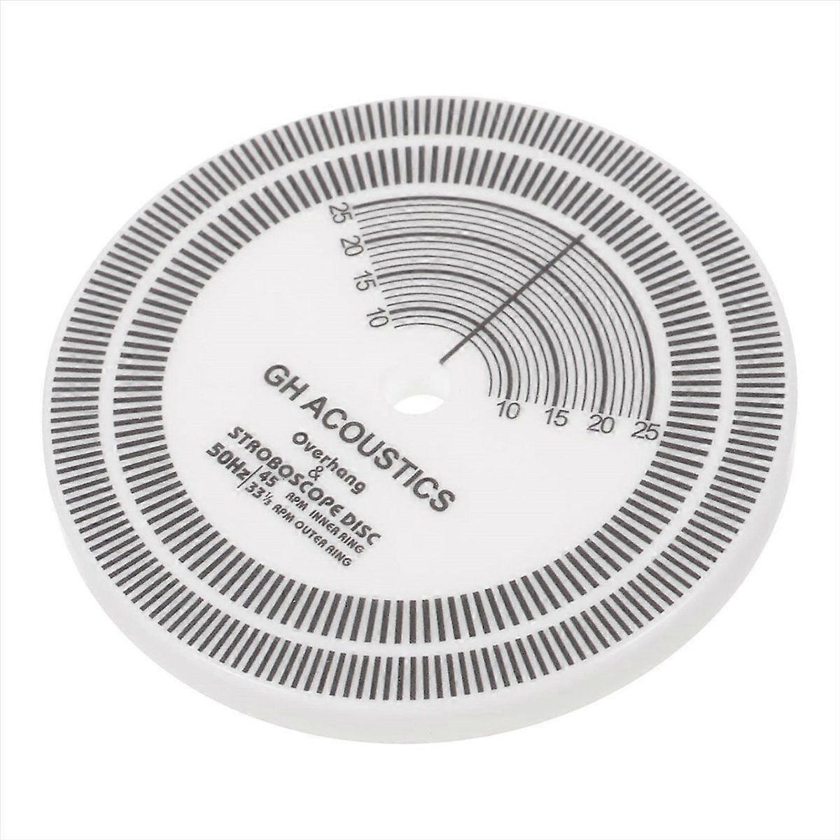 Tests Rotational Speed Detection Vinyl Recording Speed Measuring Disc
