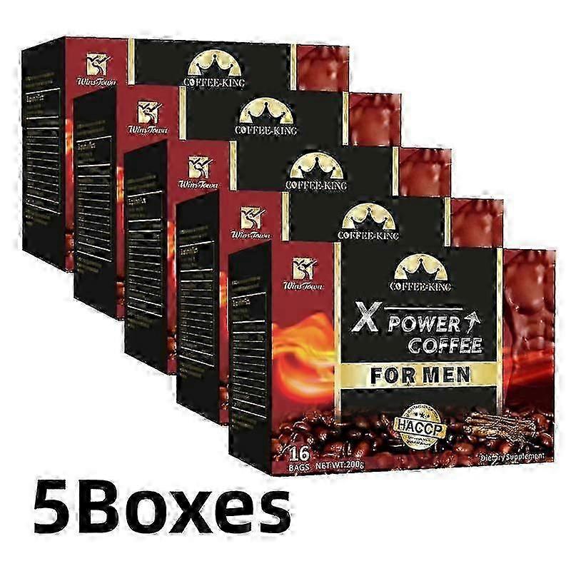 80pcs X Power Coffee for Men - All Natural Maca Blend