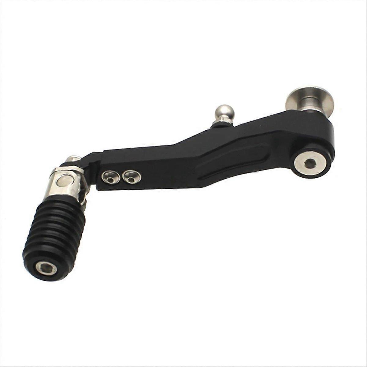 Motorcycle Adjustable Folding Gear Shifter Shift Pedal Lever Black