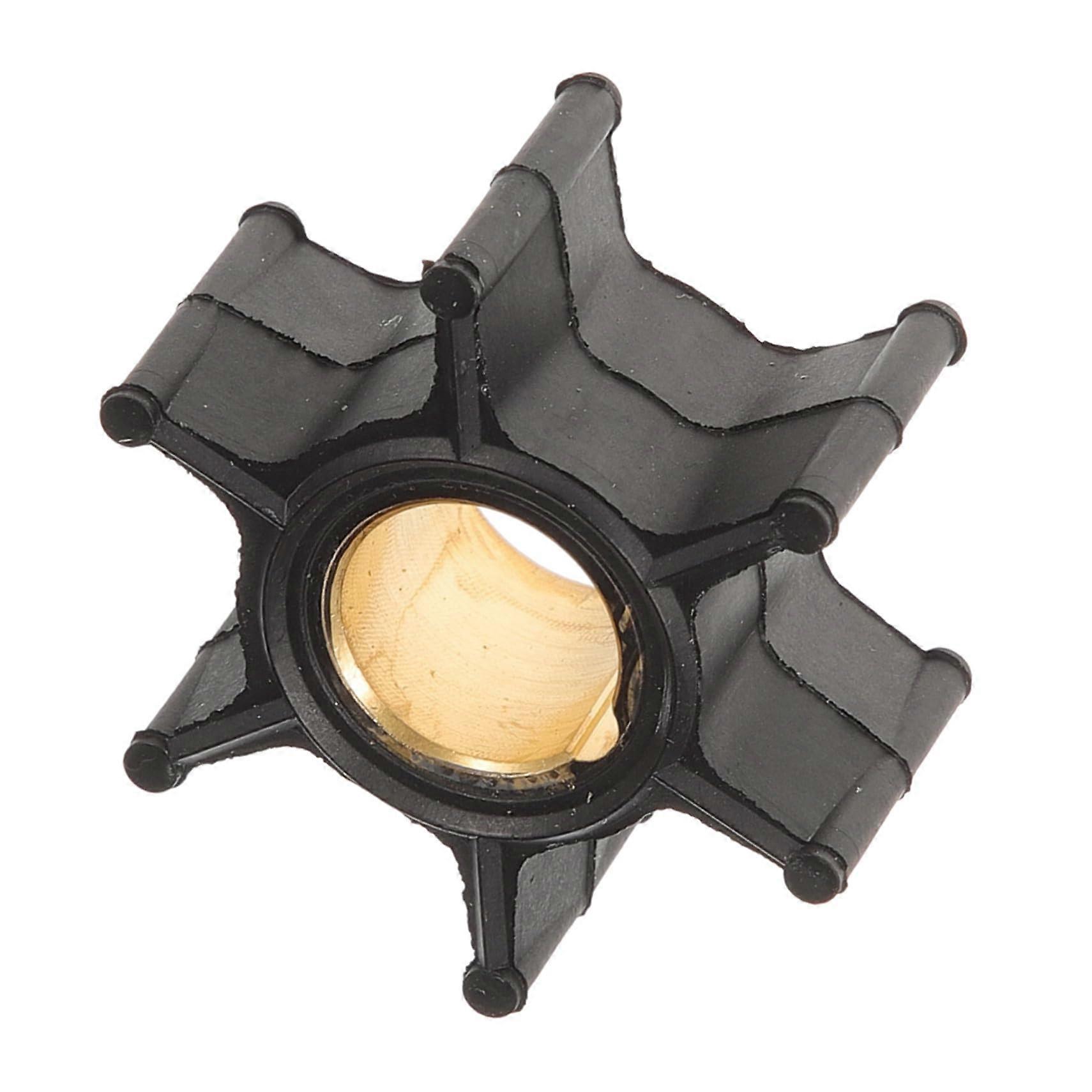 Rubber Utility Pump Impeller for Outboard Motor Water Pump Replacement CopperRubber Material Compatible With Johnson