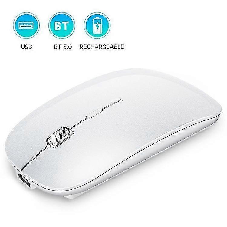 25-26 1600dpi Wireless 2.4G Bluetooth Computer Mouse Laptop Optical Mouse
