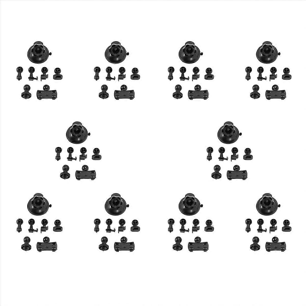 Car Suction Cup for Dash Cam Holder with 6 Types Adapter, 360 Degree