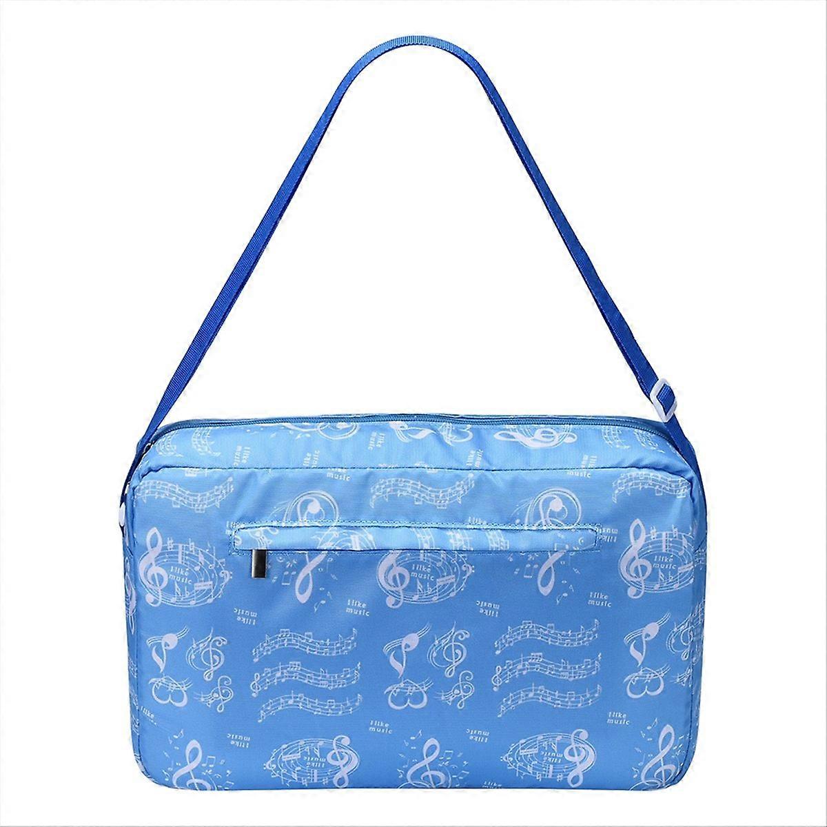 For VTech KidiStar Children's DJ Mixer Storage Bag Box Backpack -Blue