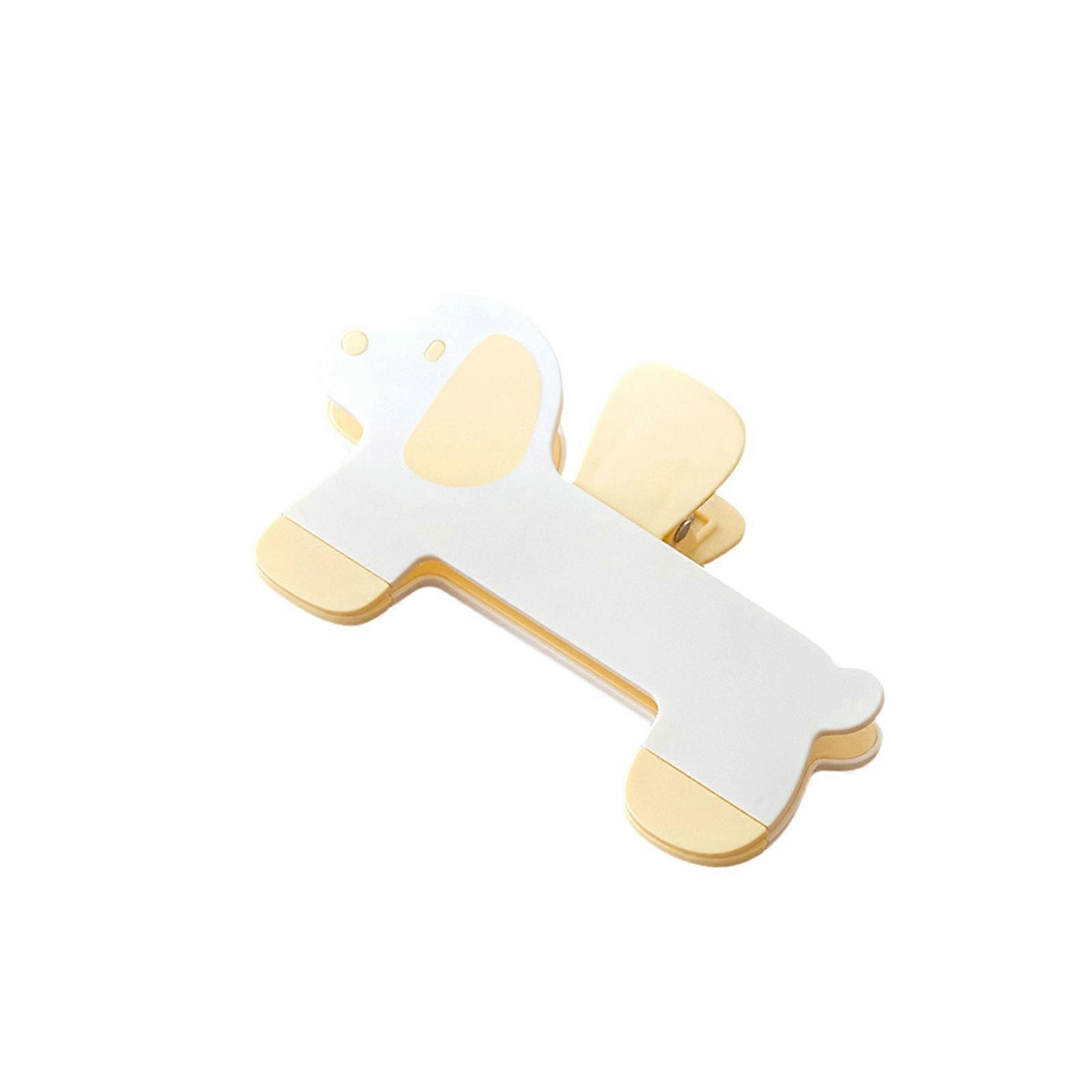 Playful Page Holders Dog Theme Ergonomic Solution Reading Stand Stable Support Suitable for Thick Books Reading Event  Yellow