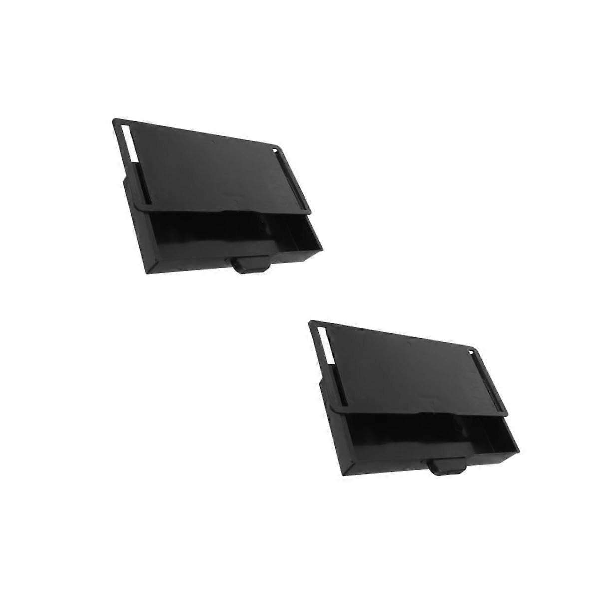 Under Desk Storage SelfAdhesive SlideOut Organizer 2Pack Hidden Storage For Office Home School Stationery Gadgets