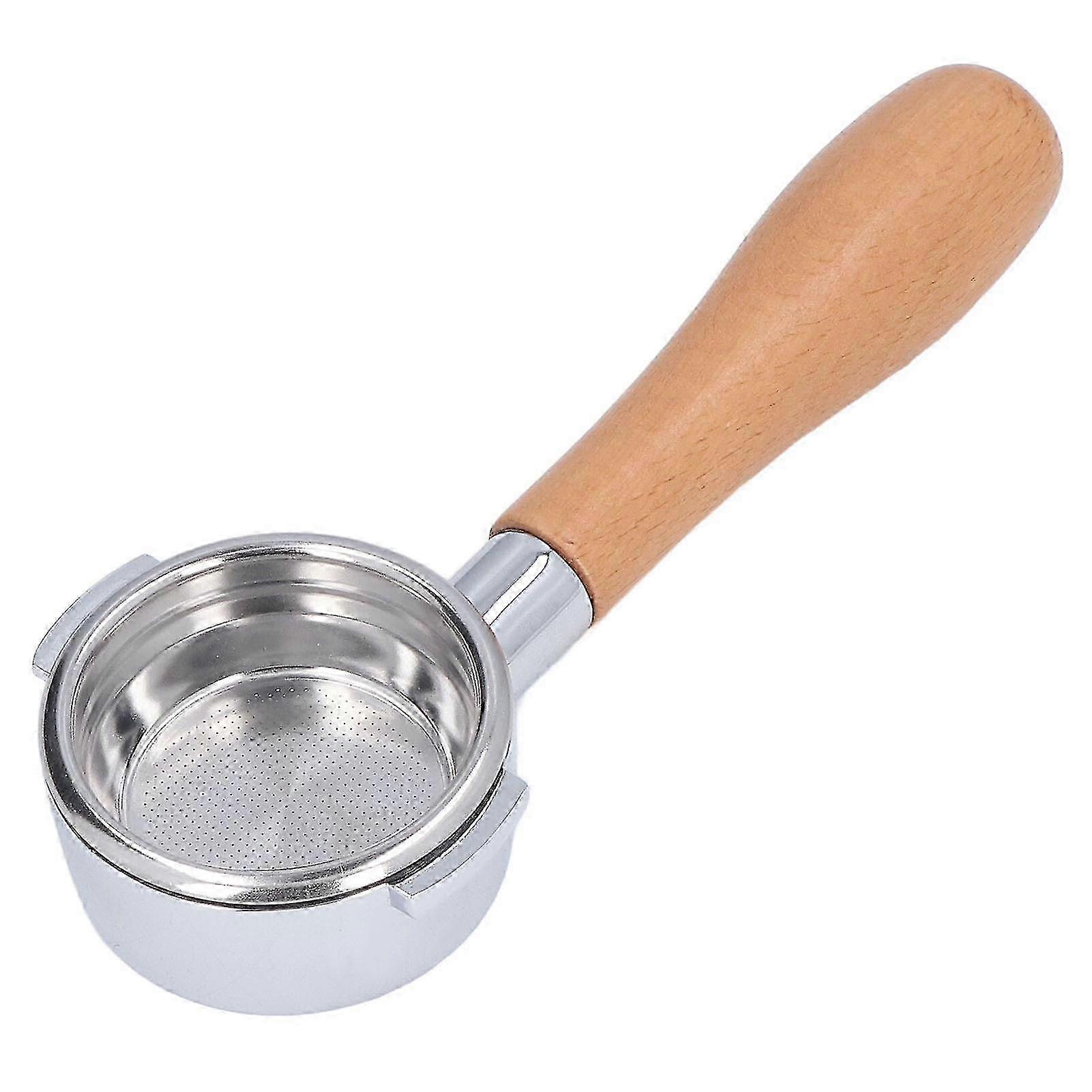 Bottomless Portafilter Ultrafine Filtration Professional Portafilter Holder with Stainless Steel Handle for Expobar