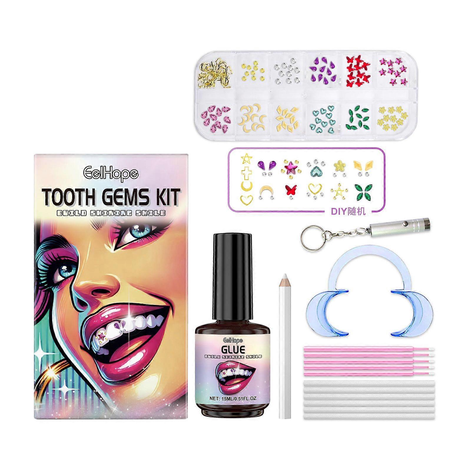 Diy Fashionable Teeth Sets Contain Acrylic