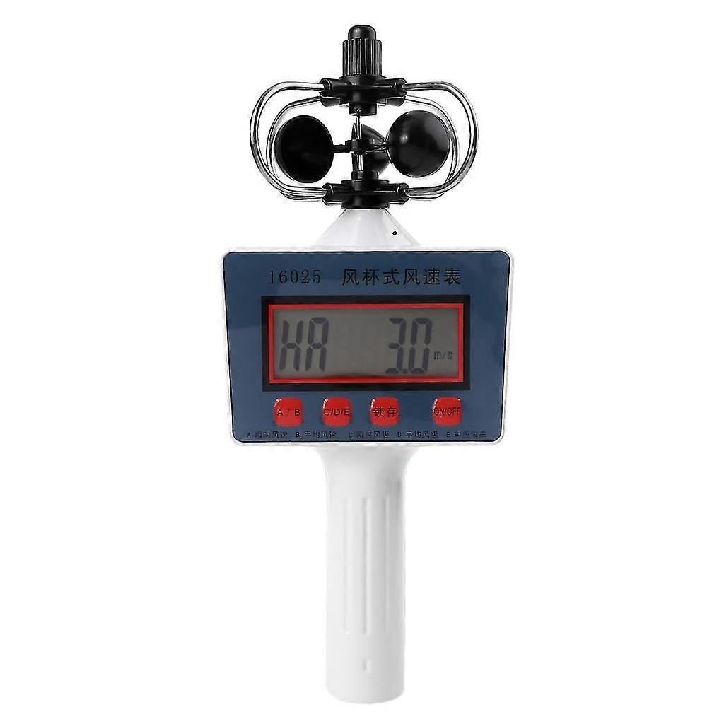 Anémomètre Wind Speed Gauge Cup Style Digital Professional Small Average Wind