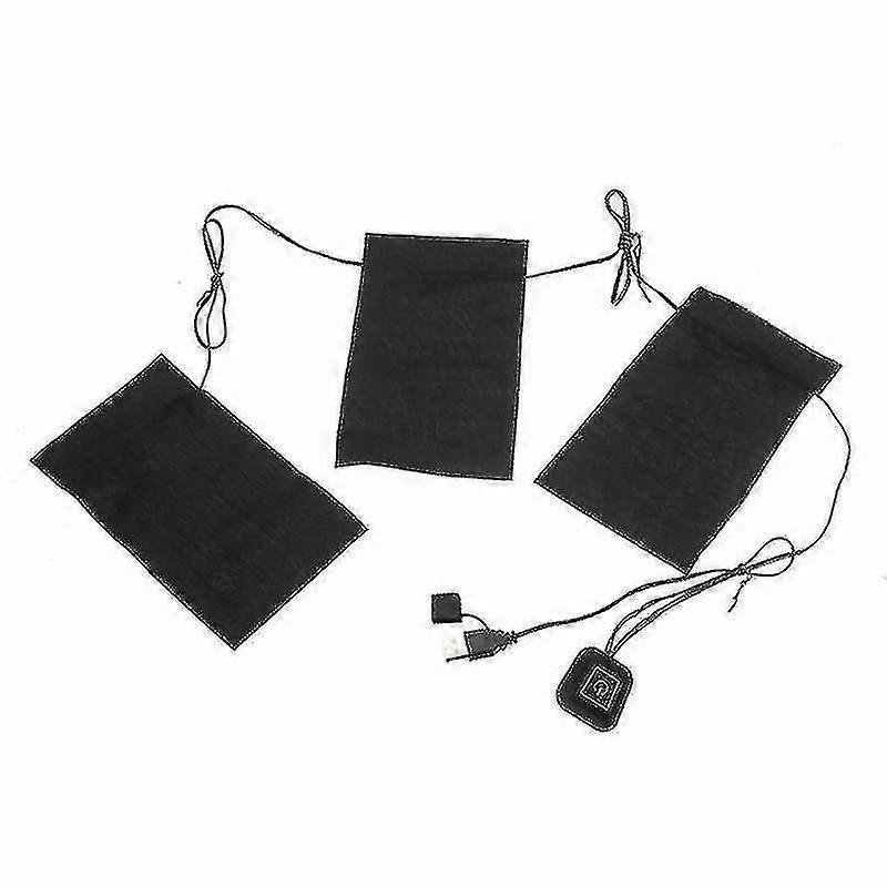 Electric Heating Jacket Warmer Pad With 3-Gear Temperature