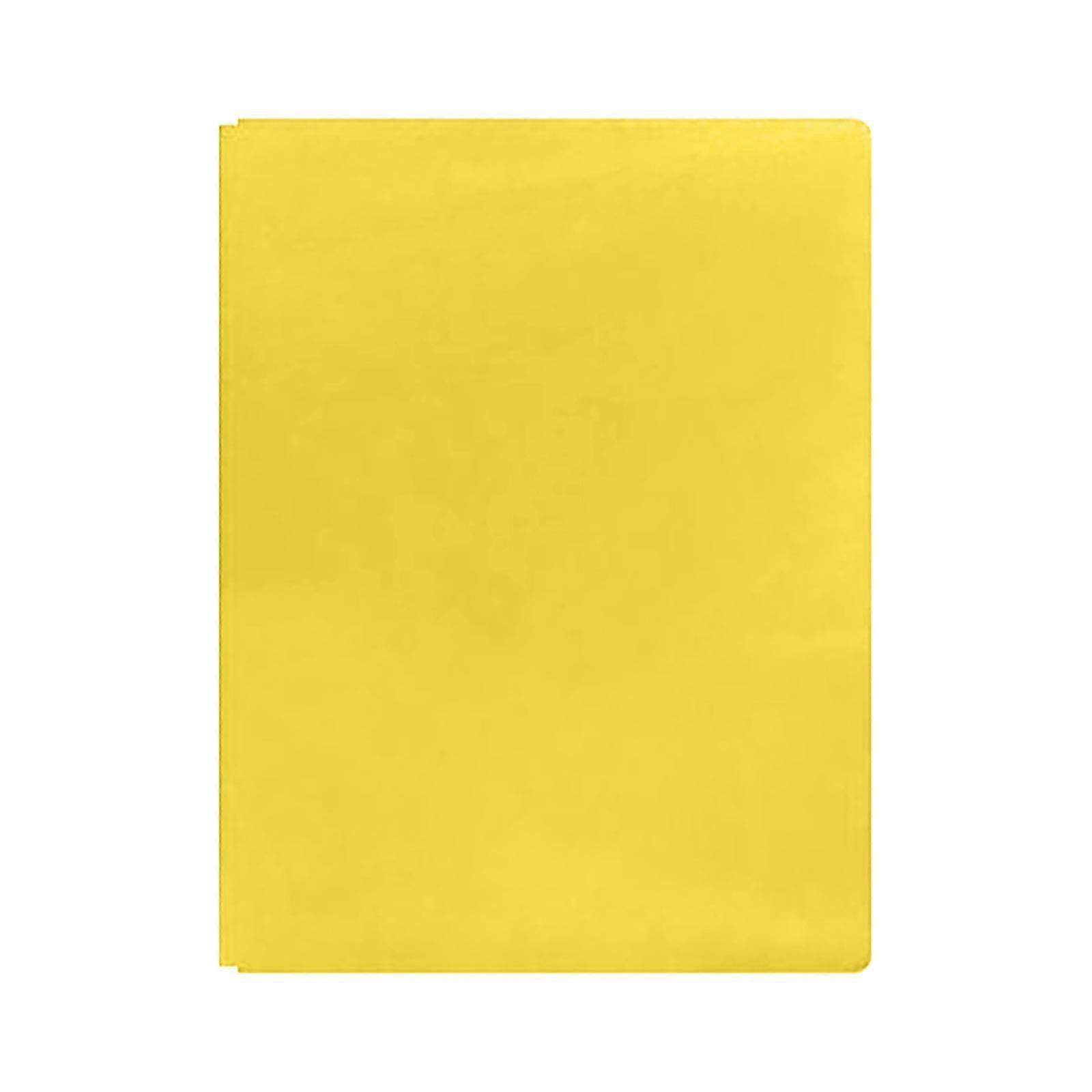 SUSHANG Transparent Folder Pack Plastic Pocket Folder Heavy Duty Folders with Pockets Fit A4 Letter Size Paper for School