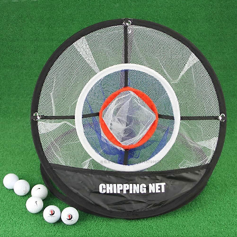 Pop-up golf chipping net, indoor and outdoor golf target net for accuracy and swing practice