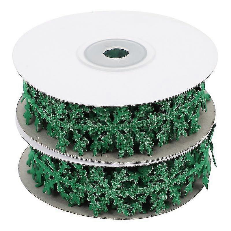 2pcs Christmas Ribbon Decor