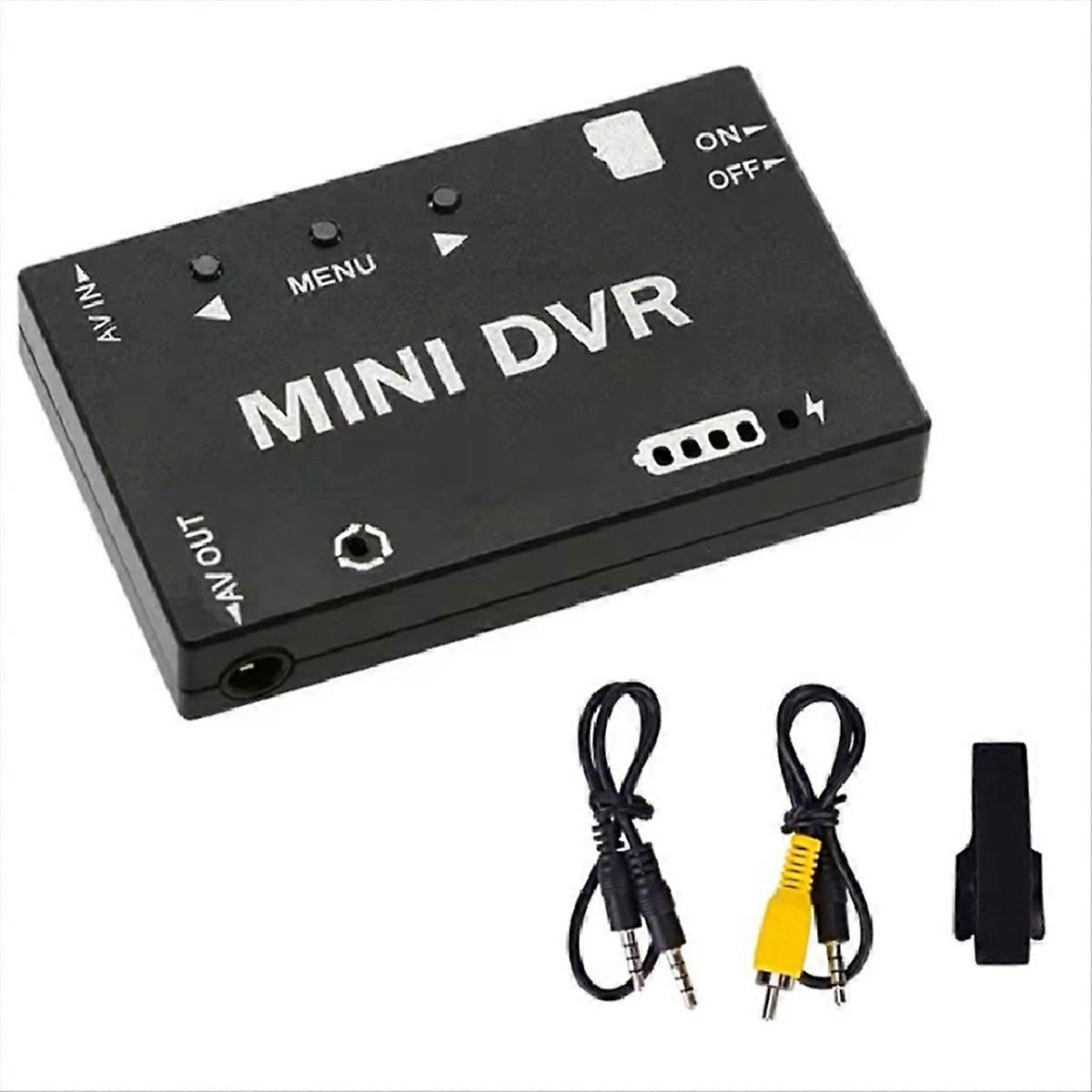  Mini DVR-modul NTSC / PAL Omkopplingsbar Inbyggd Batteri Video Audio FPV-inspelare för RC-modeller Ai