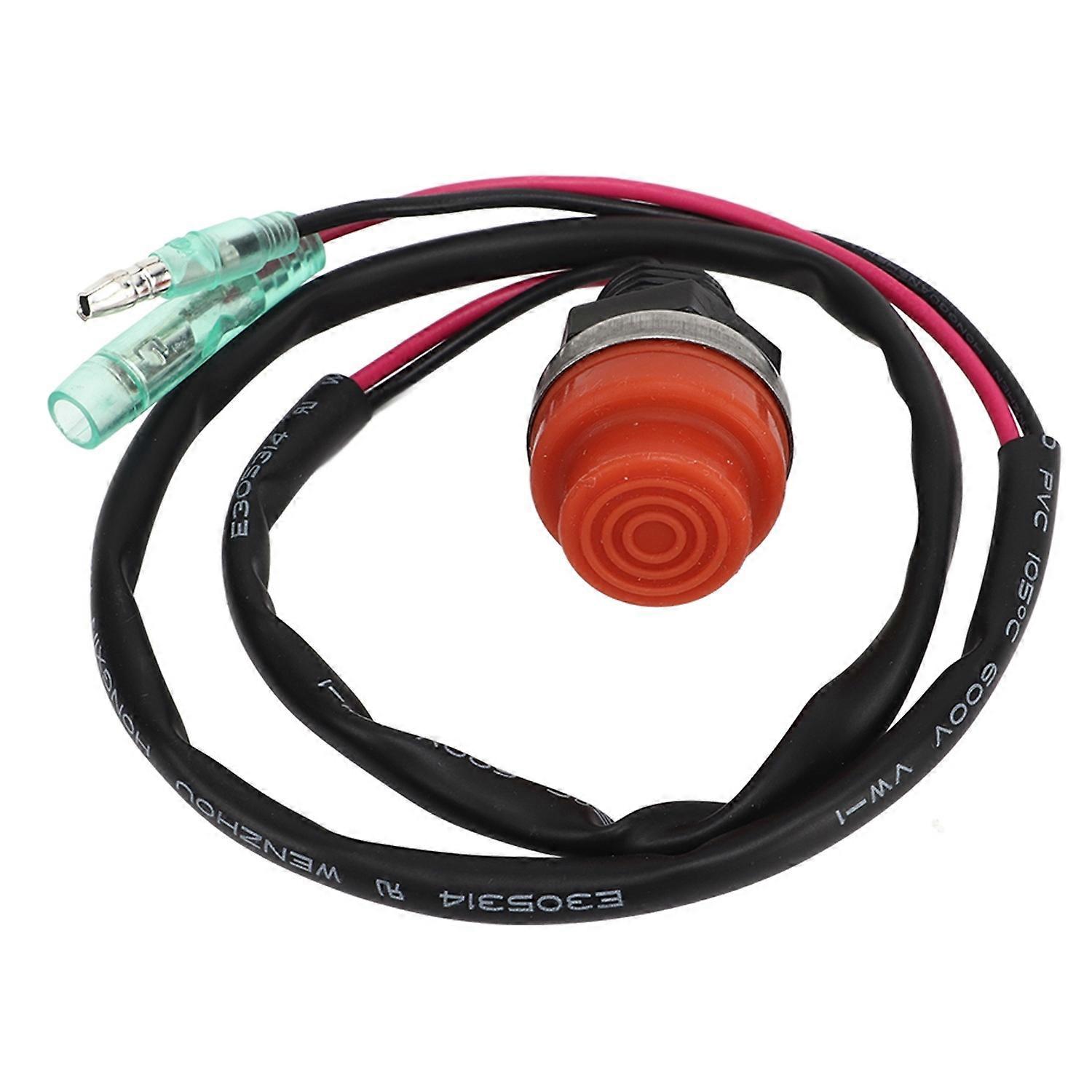 Outboard Engine Switch Keyless Waterproof Push Button Switch for Marine Boat Yatch