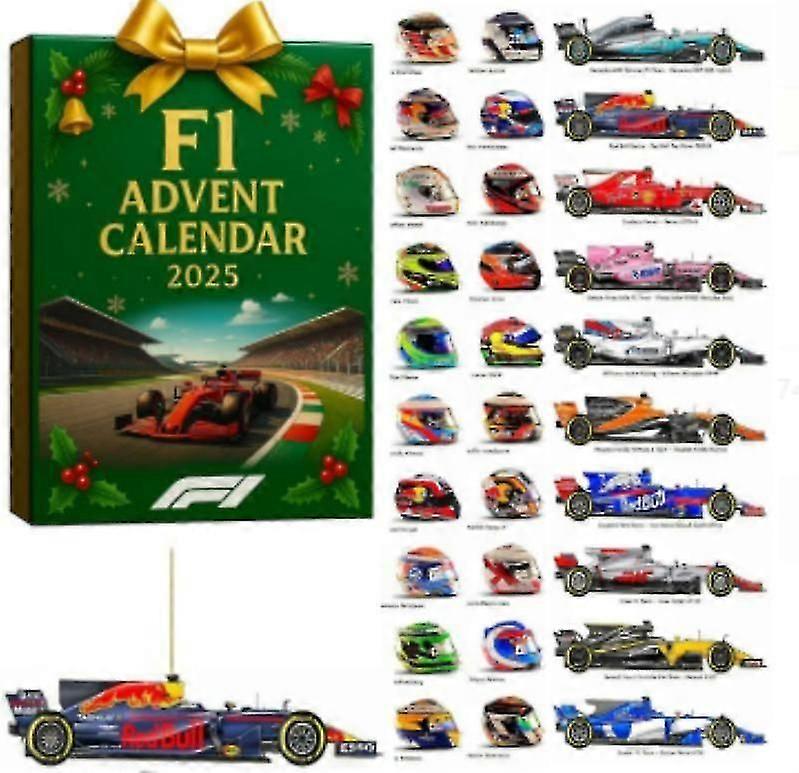 Supercar advent calendar blind box διακόσμηση χριστουγεννιάτικου δέντρου