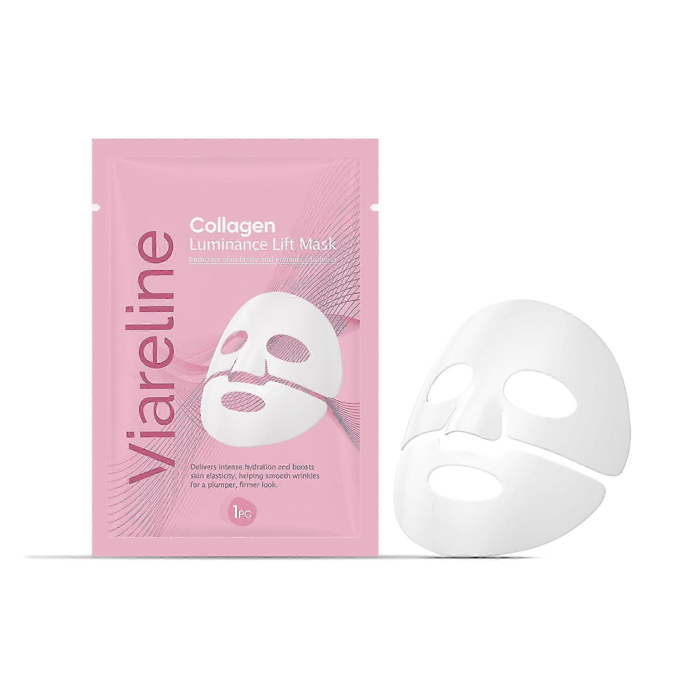 Viareline Collagen Moisturizing Mask Offers A Three-In-One Effect That Deeply Nourishes And Hydrates The Skin, Making It Tender And Radiant