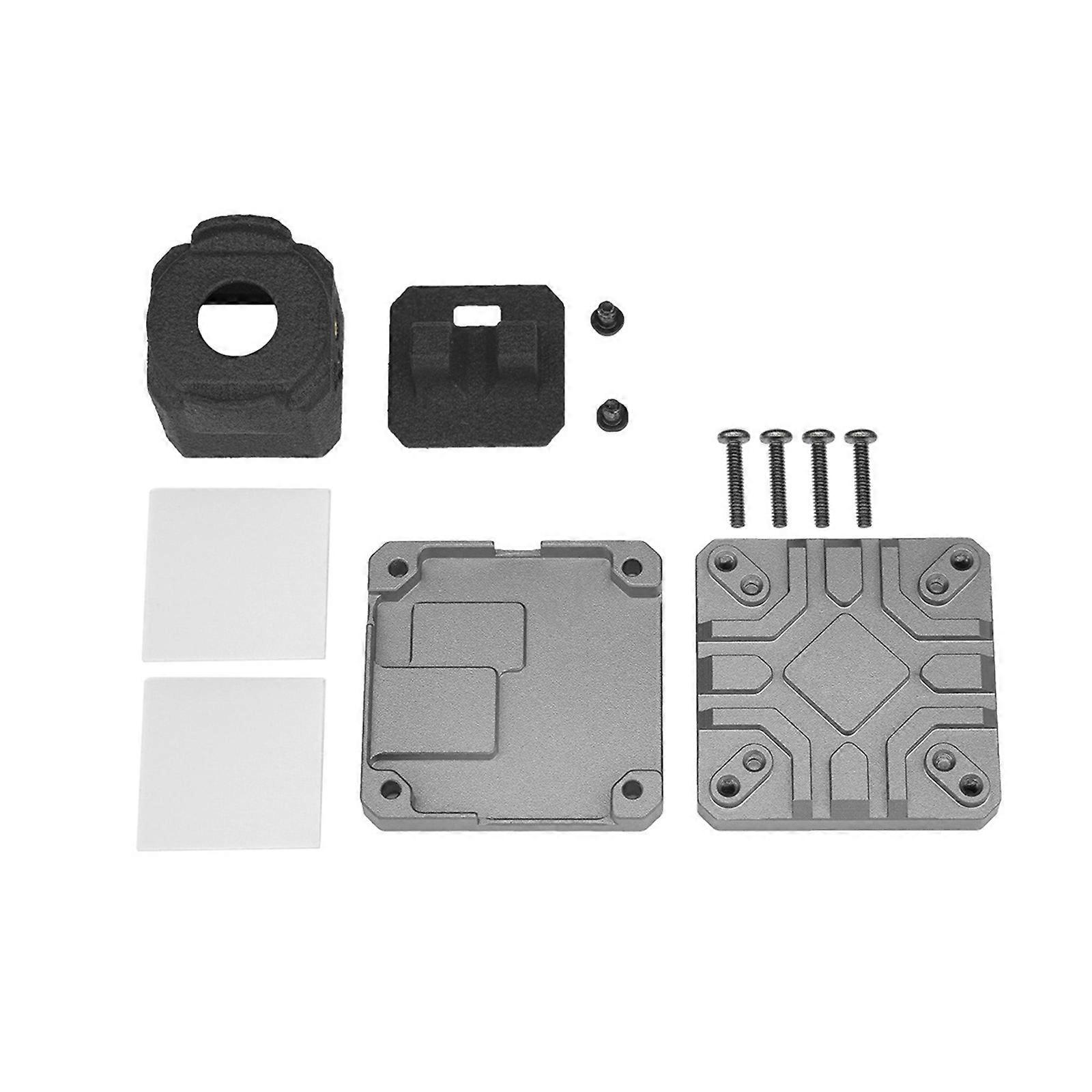 Enhanced Cooling FPV Modification Kit With Nylon Lens Protector For O4 Air Unit Heat Dissipation Housing Multicolor