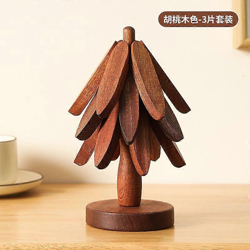 Hot Dish Coaster with Tree-shaped innovative Tree Shape Trivet Set for Elegant Table Setting