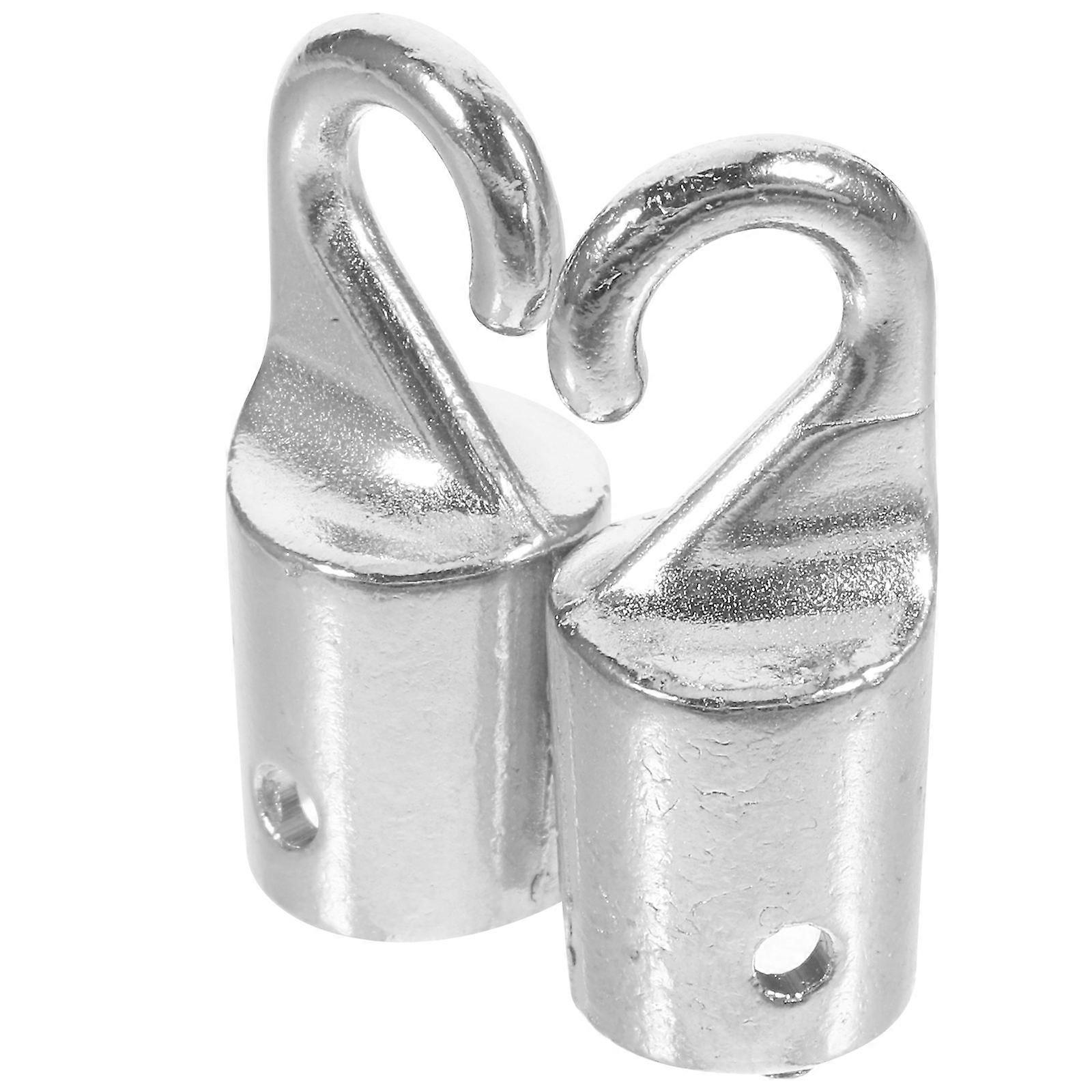 2pcs Blind Wand Replacement Hook Vertical Blind Wand Alloy Hooks Window Blind Rod Hooks