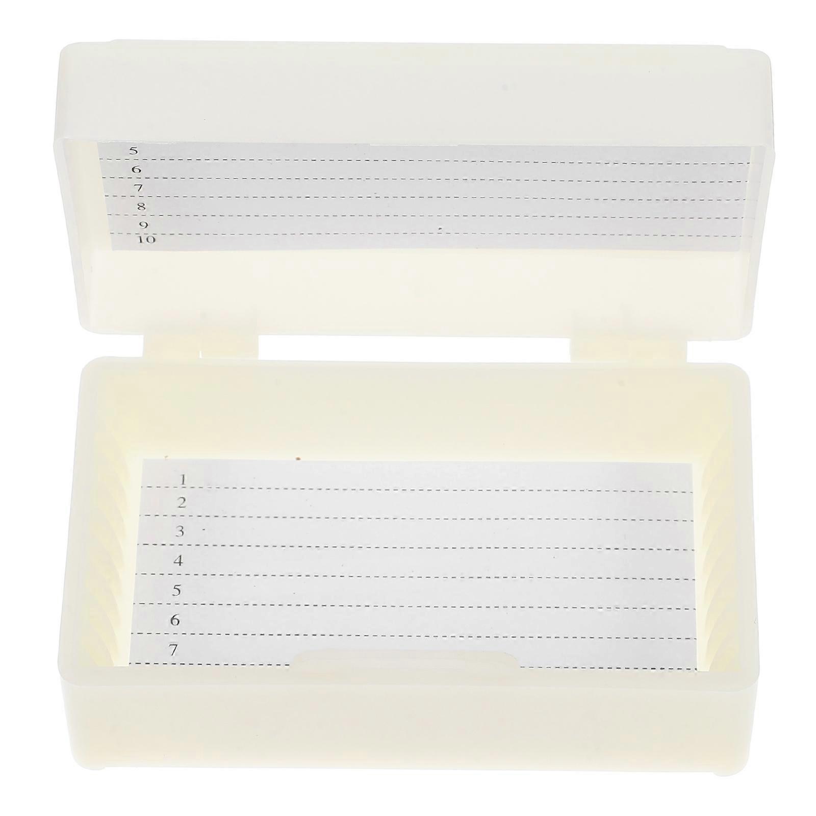 Laboratory Slides Storage Box Microscope Slides Case for Tissue Storage