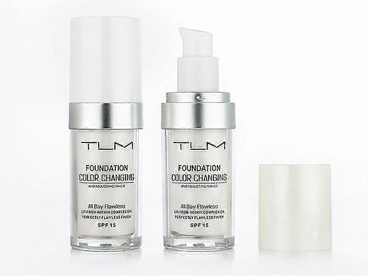 TLM Foundation Magic Color Changing Foundation Liquid Soft Matte Long Lasting Hydrating Makeup Base maquiagem