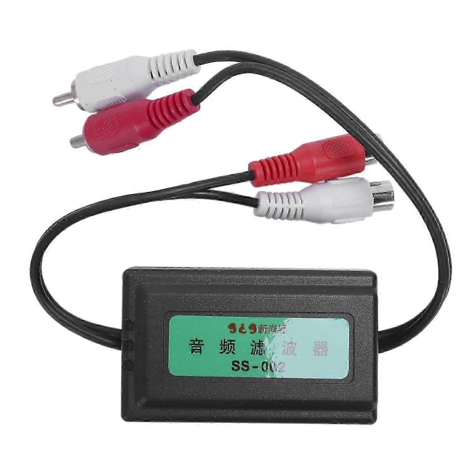 3.5mm Car Amplifier Audio Noise Filter Ground Loop Isolator