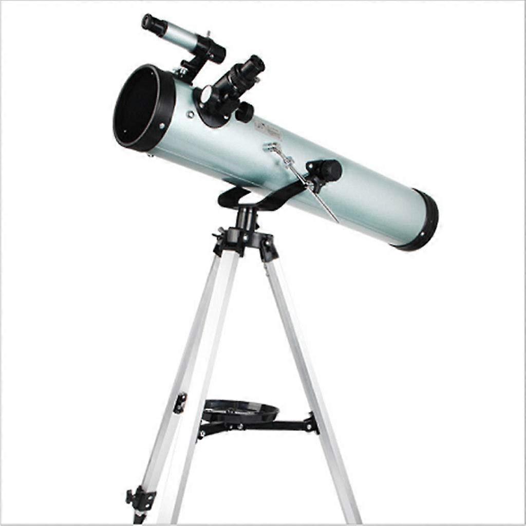 Telescope Astronomy Beginners 125mm Aperture 700mm Reflector with Azimuth Mount and Adjustable Aluminium Tripod