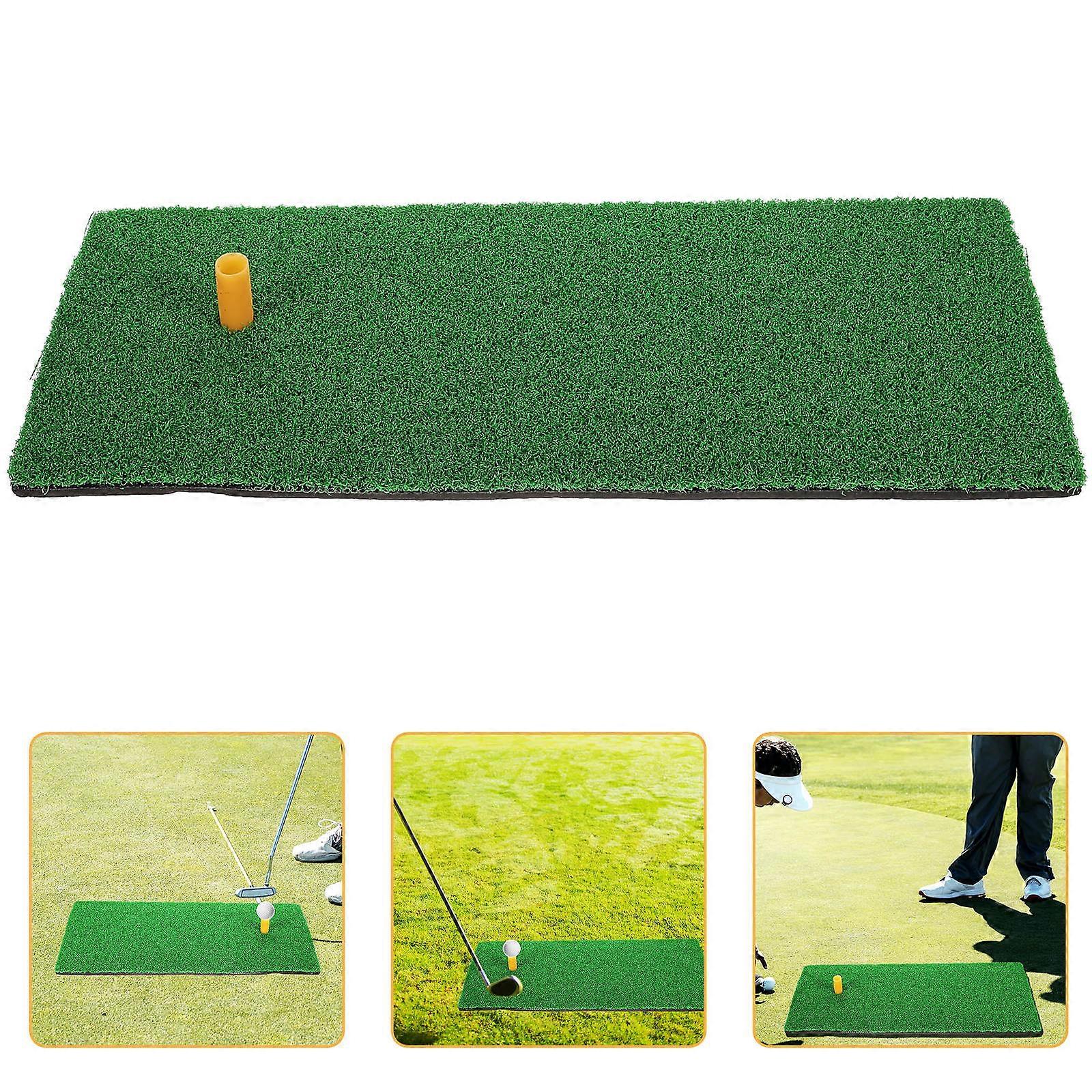 Golf Practice Mat Golf Turf Mat for Protection 3Sets Indoor Use
